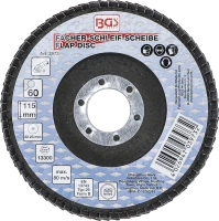 Legyező alakú csiszolótárcsa | Ø 115 mm | K 60