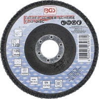 Legyező alakú csiszolótárcsa | Ø 125 mm | K 120