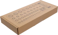 Műhelykocsi-betét 1/3: Dugókulcsok, tizenkétszögletű | 6,3 mm (1/4"), 10 mm (3/8"), 12,5 mm (1/2") | 40 darabos