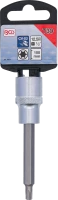 Behajtófej | Hossz 100 mm | 12,5 mm (1/2") | T-profil (Torx) T30