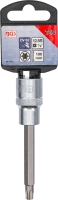 Behajtófej | Hossz 100 mm | 12,5 mm (1/2") | T-profil (Torx) T40