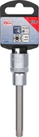 Behajtófej | Hossz 100 mm | 12,5 mm (1/2") | T-profil (Torx) T50