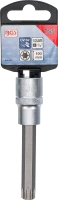 Behajtófej | Hossz 100 mm | 12,5 mm (1/2") | T-profil (Torx) T55
