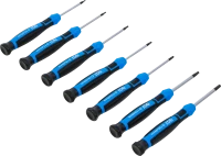 Speciális csavarhúzó készlet | T-profil (Torx) | 7 darabos