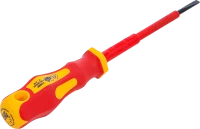 VDE csavarhúzó | Lapos 3 mm | Pengehossz 75 mm