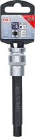 Behajtófej | Hossz 120 mm | 12,5 mm (1/2") | Ékprofil (RIBE) M12