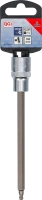Behajtófej | Hossz 160 mm | 12,5 mm (1/2") | Belső hatszögletű gömbfejes 5 mm