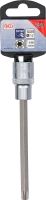 Behajtófej | Hossz 140 mm | 12,5 mm (1/2") | T-profil (Torx) T50