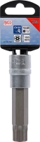 Behajtófej | Hossz 100 mm | 12,5 mm (1/2") | T-profil (Torx) T80 furattal
