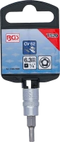 Behajtófej | 6,3 mm (1/4") | TS-profil (Torx Plus) TS20 furattal