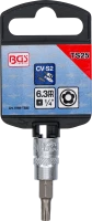 Behajtófej | 6,3 mm (1/4") | TS-profil (Torx Plus) TS25 furattal