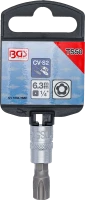 Behajtófej | 6,3 mm (1/4") | TS-profil (Torx Plus) TS50 furattal