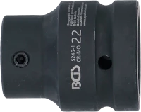 Behajtófej-adapter | a BGS 5246-hez | 25 mm (1) - Belső hatszögletű 22 mm