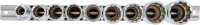 Dugókulcskészlet, tizenkétszögletű, mély | 12,5 mm (1/2") | 10 - 24 mm | 9 darabos