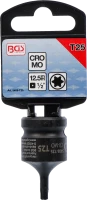Levegős dugókulcs | Hossz 42 mm | 12,5 mm (1/2") | T-profil (Torx) T25