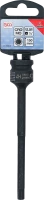 Levegős dugókulcs | Hossz 150 mm | 12,5 mm (1/2") | Belső hatszögletű 7 mm