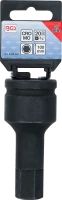 Levegős dugókulcs | Hossz 100 mm | 20 mm (3/4") | Belső hatszögletű 21 mm
