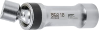 Gyújtógyertya csuklós toldat, tizenkétszögletű, tartórugóval | 10 mm (3/8") | 18 mm