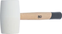 Gumikalapács | üvegszálas nyél | fehér fejű | Ø 64 mm | 750 g