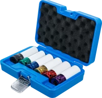 Légkulcsfej készlet | 12,5 mm (1/2") | 15 / 17 / 19 / 21 / 22 mm / MS17 | 6 darabos