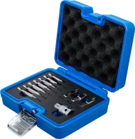 Csavarkiszedő készlet | hibás T-profilhoz (Torx) T10 - T55 | 11 darabos