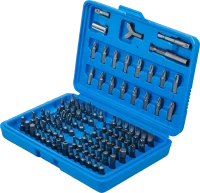 Behajtófej készlet | Külső hatszögletű 6,3 mm (1/4") | 100 darabos