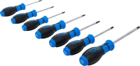 Csavarhúzó készlet | T-profil (Torx) furattal | T10 - T40 | 7 darabos