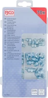 Zsírzógomb-készlet | metrikus / coll méretek | 70 darabos