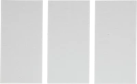 Filc alátét | lapok | fehér | 100 x 200 mm | 3 darabos