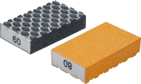 Csiszolószivacs-készlet | K 60, 80 | 2 darabos