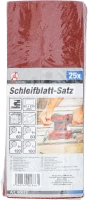 Csiszolópapír | excentercsiszolókhoz / kézi csiszológép | 93 x 230 mm | K 60 - 180 | 25 darabos