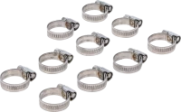 Tömlőbilincs | INOX | 16 x 25 mm | 10 darabos
