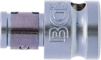 Golyós behajtófej-adapter | Belső négyszögletű kulcsnyílású elem 10 mm (3/8") | Belső hatszögletű 6,3 mm (1/4")