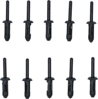 Műanyag popszegecsek a BGS 8463-hez | 6,6 x 17,2 mm | 10 darabos