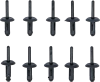Műanyag popszegecsek a BGS 8463-hez | 6,3 x 25,2 mm | 10 darabos