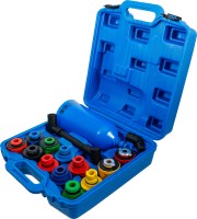 Kit D'entonnoirs à Huile Pour Voiture - 4 Entonnoirs En PP Robustes - Pour Vidange, Liquide De Refroidissement, Essence - Outil D'atelier Pratique - 6