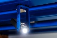COB LED munkalámpa mágnessel és kampóval | összecsukható | induktív töltésfunkcióval