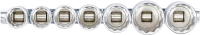 Dugókulcskészlet, tizenkétszögletű | 12,5 mm (1/2") | 20 - 32 mm | 7 darabos