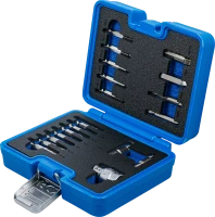 Csavarkiszedő készlet | 1,5 - 10 mm belső hatszöghöz / T-profil (Torx) | T10 - T55 | 19 darabos