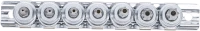 Behajtófej-készlet | 10 mm (3/8") | T-profil (Torx) T15 furattal - T50 | 7 darabos