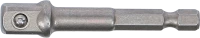 Adapter fúrógépekhez | külső hatszögletű hajtás 6,3 mm (1/4") / külső négyszögletű hajtószár 10 mm (3/8")