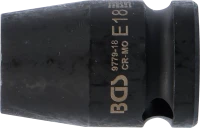 Gépi dugókulcs E-profil | 12,5 mm (1/2") | E18