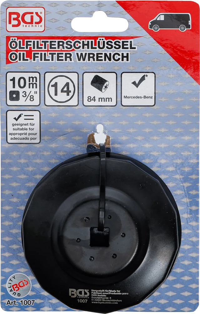 Olajszűrőkulcs | 14 élű | Ø 84 mm | Mercedes-Benz