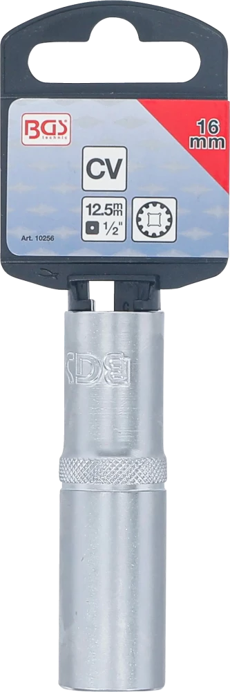 Dugókulcs - Gear Lock, mély | 12,5 mm (1/2") | 16 mm