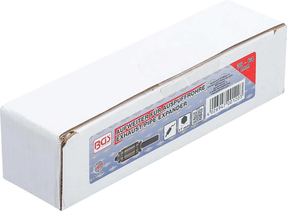 Csőtágító kipufogócsövekhez | 39 - 61 mm