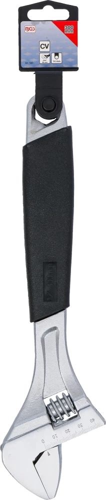 Állítható villáskulcs puha műanyag fogantyúval | max. 36 mm