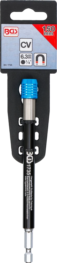 Automatikus csavarfej-befogó | Belső hatszögletű 6,3 mm (1/4") | 150 mm