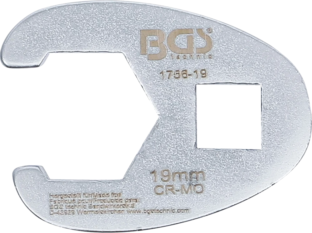 Hollanderkulcs | 10 mm (3/8") | 19 mm