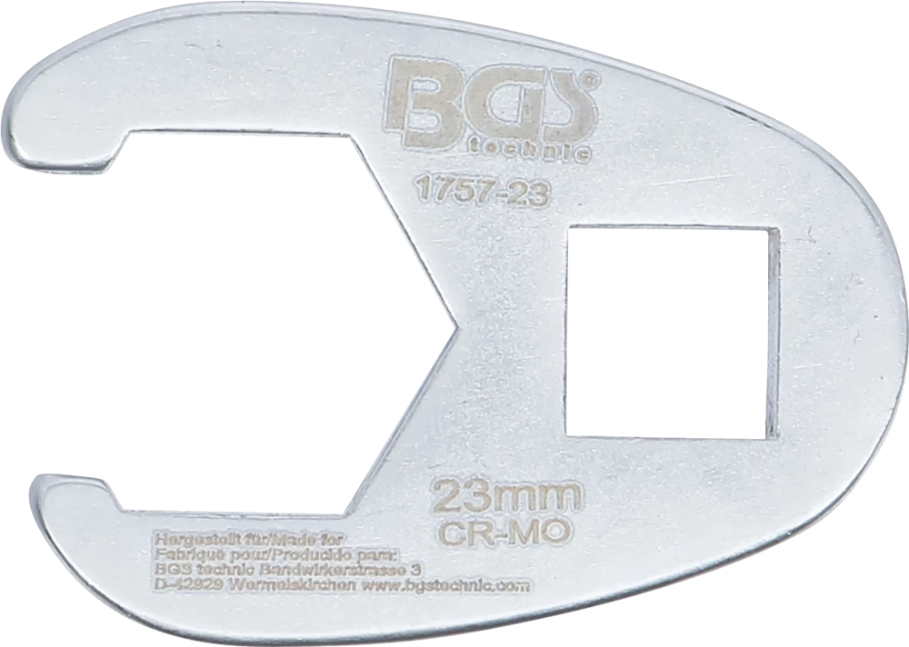 Hollanderkulcs | 12,5 mm (1/2") | 23 mm