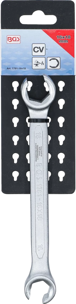 Nyitott csillagkulcs | 16 x 18 mm